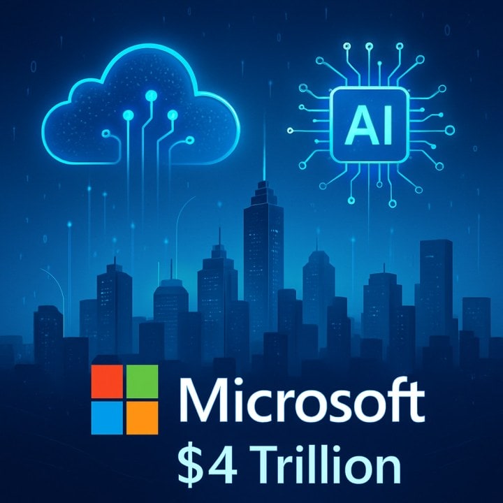 Microsoft Nears $4 Trillion Market Cap on the Back of Meteoric AI and Cloud Growth