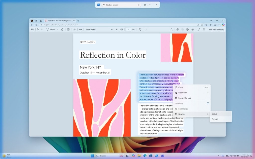 Microsoft bids adieu to Suggested actions: A tearful farewell to yet another "revolutionary" Windows 11 feature that is now dead