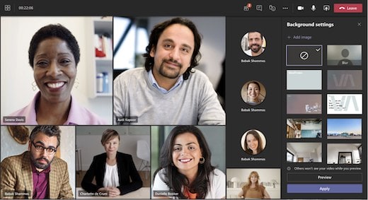 microsoft teams custom backgrounds