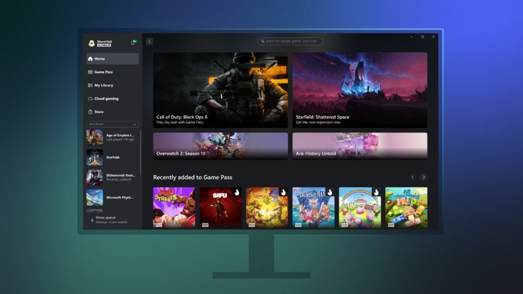 Microsoft rolling out new home experience for Xbox app on Windows 11 for Insiders to get access to your games faster