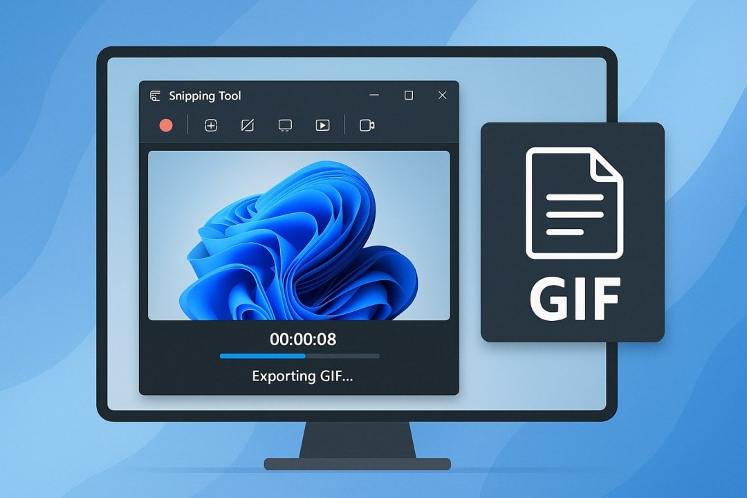 Windows 11 Snipping Tool Gets Built-In GIF Export: The Best Tool for Quick, Shareable Screen Recordings