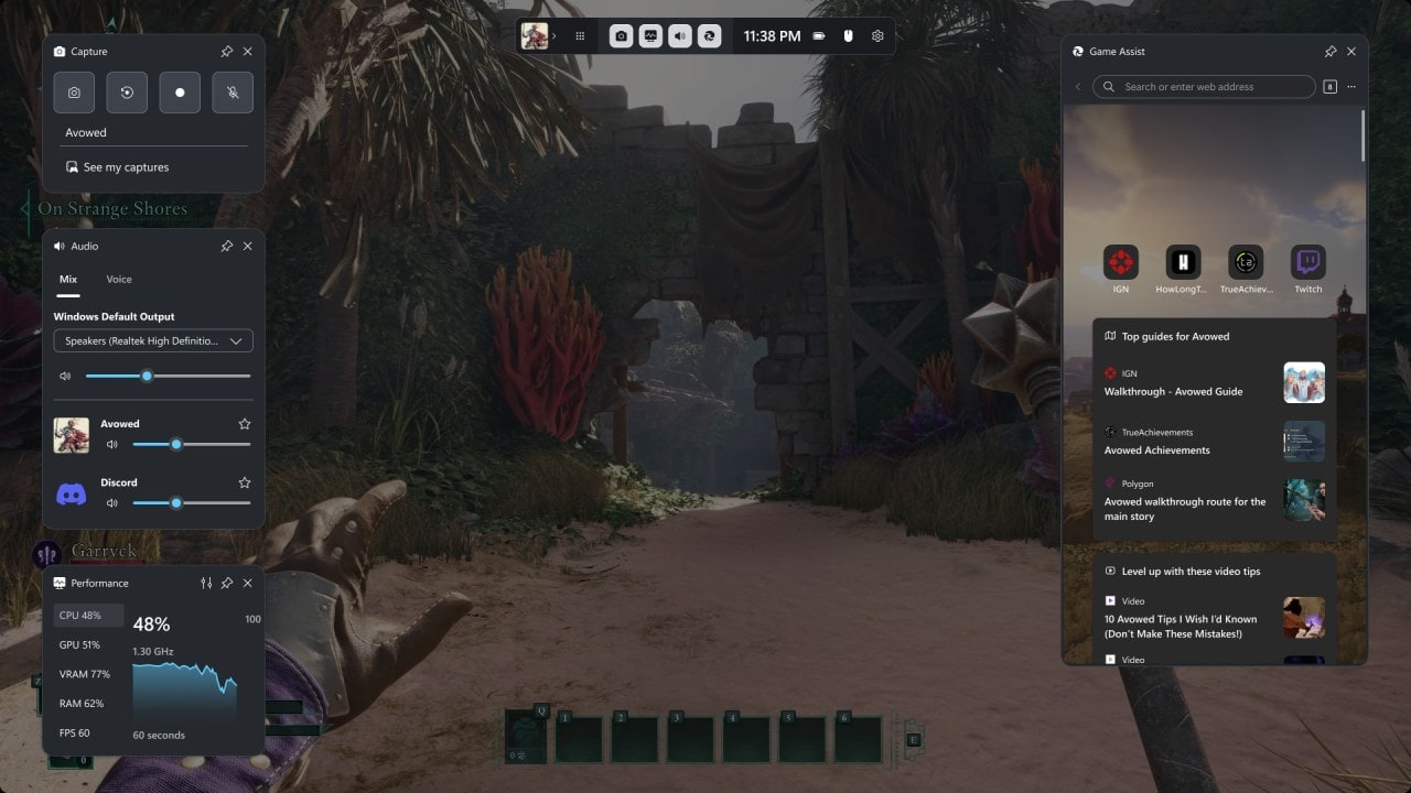 Microsoft Edge Game Assist Launches Globally, Now Available for Windows 11 Gamers