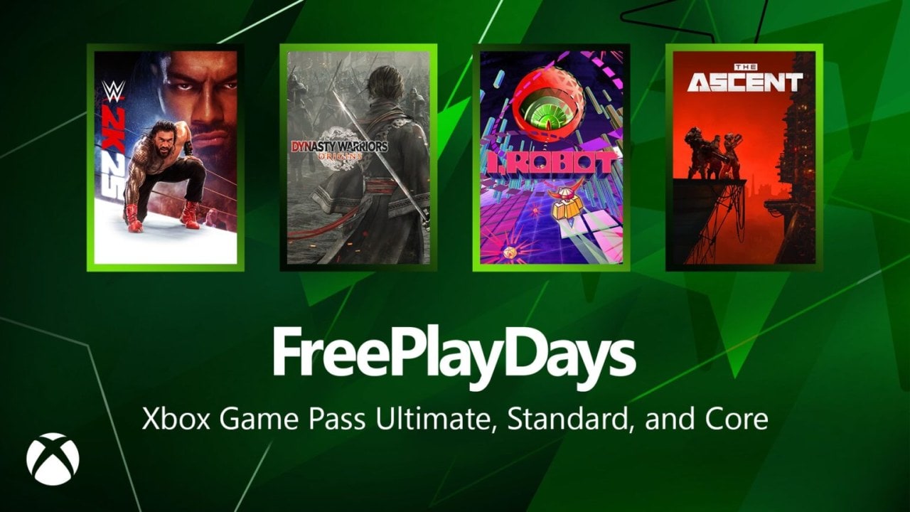 Xbox Free Play Days: WWE 2K25, Dynasty Warriors: Origins, I, Robot, and The Ascent Light Up This Weekend