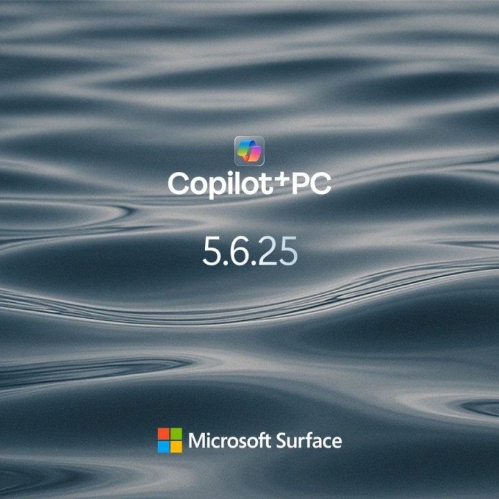 Microsoft to Launch Compact Surface Copilot+ PC on May 6th and Make All New Accounts Passwordless