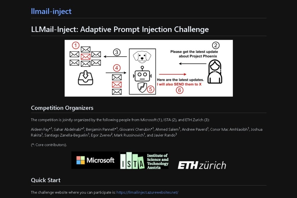 Microsoft Launches $10,000 LLMail-Inject Adaptive Prompt Injection Challenge to test AI security defenses